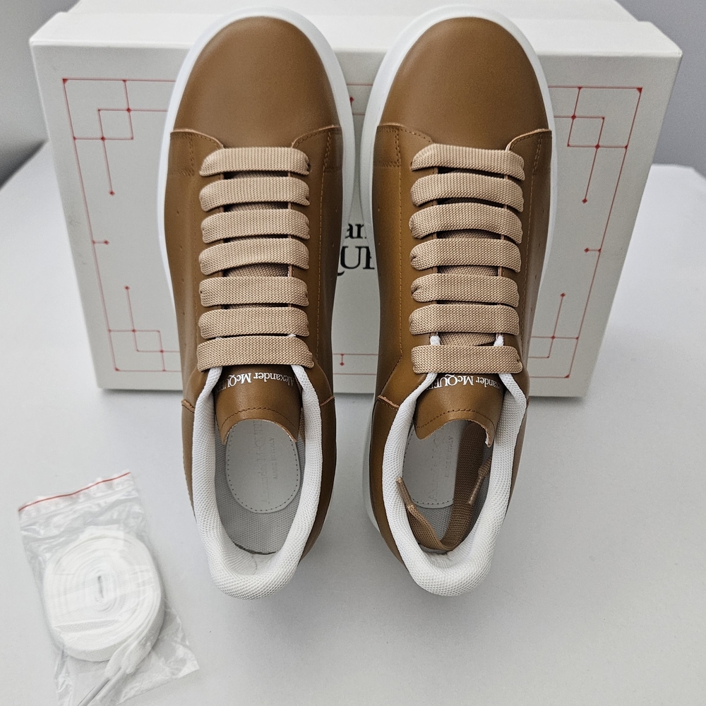 Alexander McQueen Oversized  Men's Sneakers Size 11 Or 45  Faggio - Picture 10 of 16